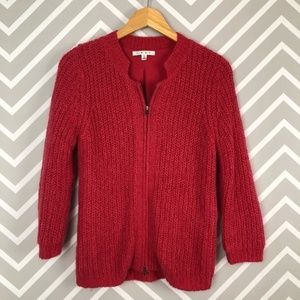 Cabi Zip Up Cardigan Sweater Style 620 Size S